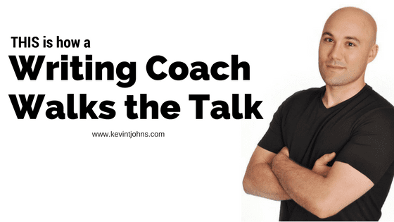 THIS is How a Writing Coach Walks His Talk