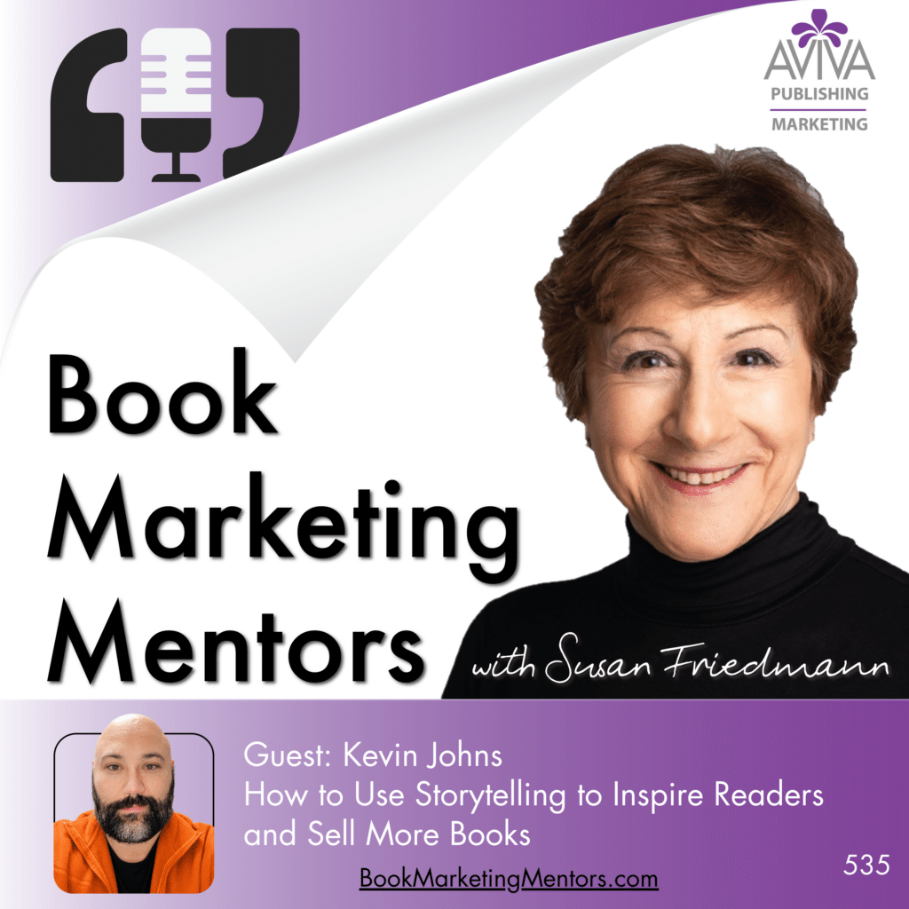 Book Marketing Mentors podcast cover image. 