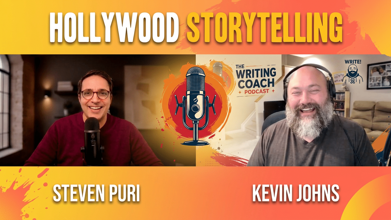 Writing is Rewriting: Steven Puri Returns to Talk Flow States and Hollywood Screenwriting &ndash; The Writing Coach Ep. 239